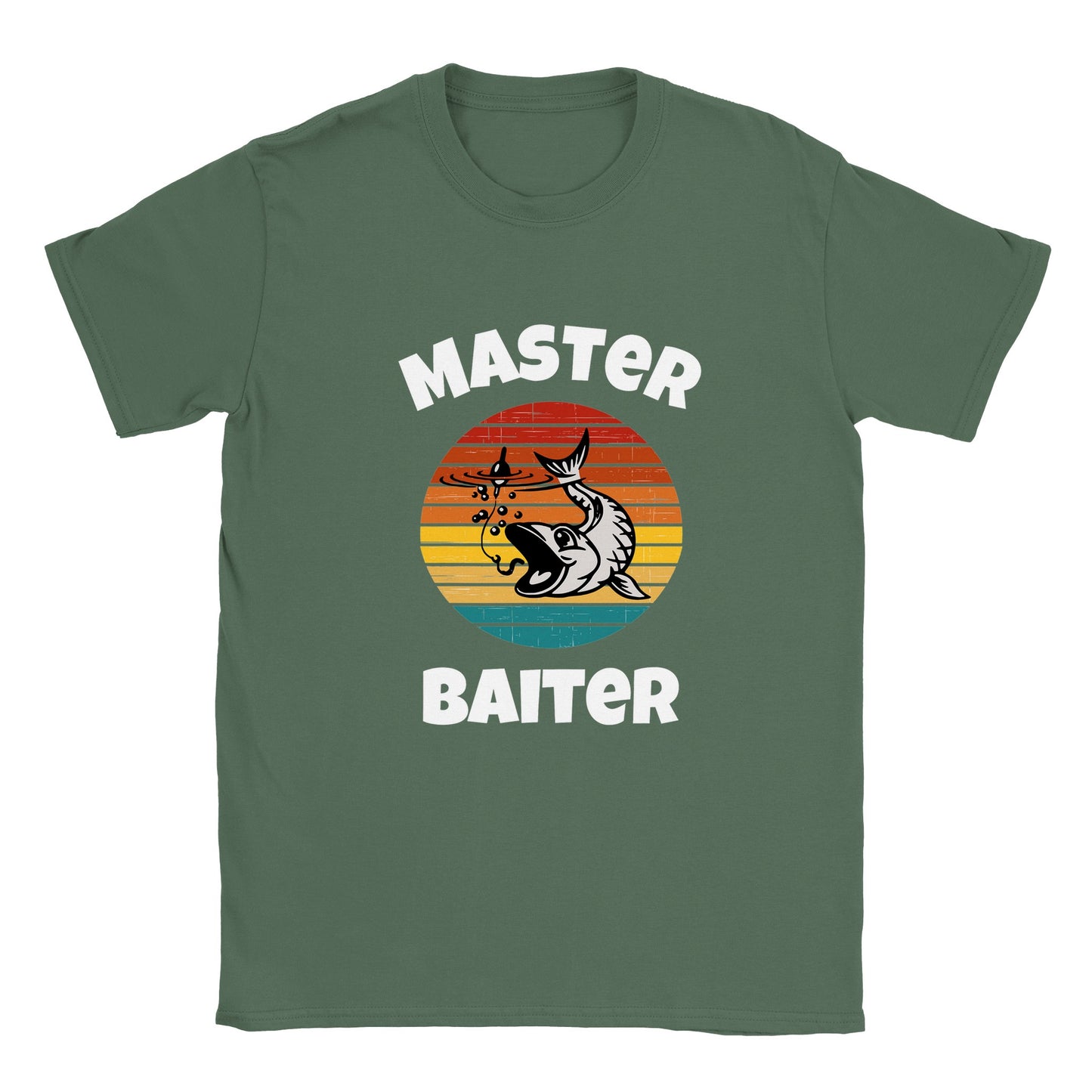 Master Baiter Fishing Adult Unisex T-Shirt